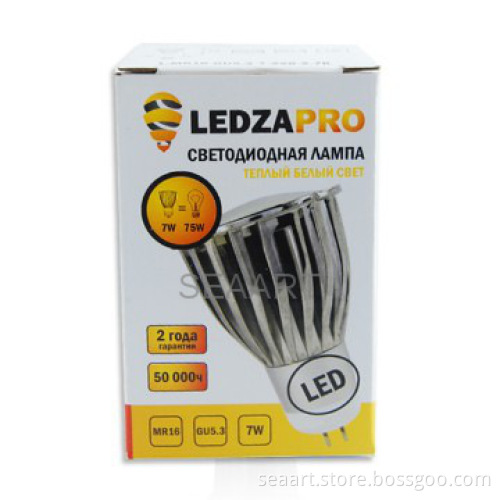 MR16 GU5.3 7W SPOTLIGHT SELL PER BOX with 20pcs COOL WHITE